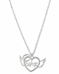 Hot Sale 🔥 Bratz CZ Heart Angel Wings Necklace 🎁
