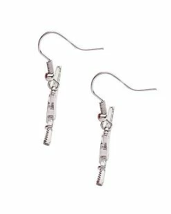 New ✨ Jason Voorhees Machete Dangle Earrings 18 Gauge - Friday the 13th 😀 -Sun & Moon-shop 03793445 c