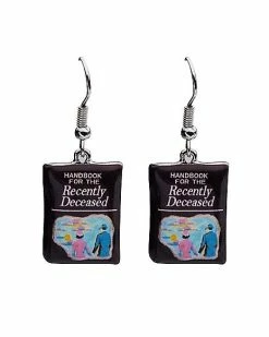 Best reviews of 🔥 Recently Deceased Beetlejuice Dangle Earrings - 22 Gauge 🧨