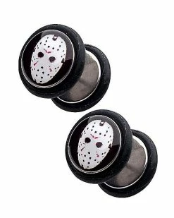 Best reviews of 🔔 Jason Voorhees Fake Plugs 18 Gauge - Friday the 13th 👏