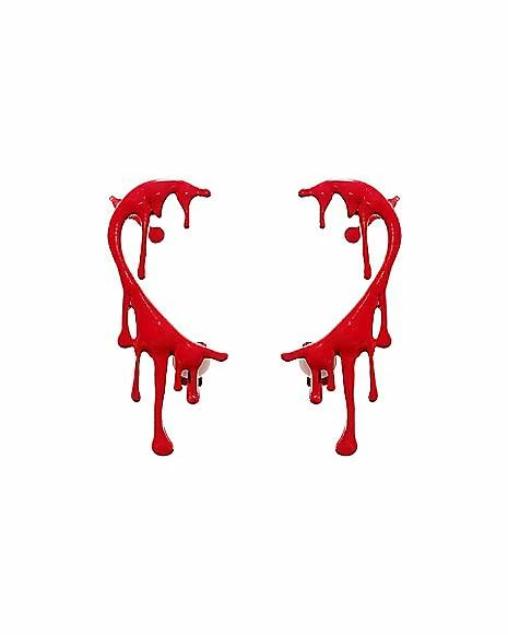 Brand new ⭐ Blood Drip Ear Cuffs ❤️