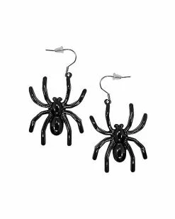 Outlet 👏 Black Spider Dangle Earrings 🤩