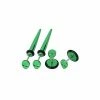 Promo ❤️ Multi-Pack Metallic Green Alien Fake Tapers and Plugs 2 Pair - 18 Gauge 👏 1 Promo ❤️ Multi-Pack Metallic Green Alien Fake Tapers and Plugs 2 Pair - 18 Gauge 👏 -Sun & Moon-shop 03805736 a
