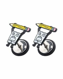 Cheapest 🧨 DoodleBob Fake Plugs 18 Gauge - SpongeBob SquarePants 💯
