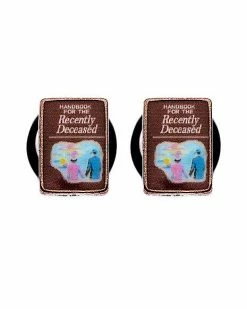 Buy 👍 Handbook for the Recently Deceased Fake Plugs 18 Gauge - Beetlejuice 😉