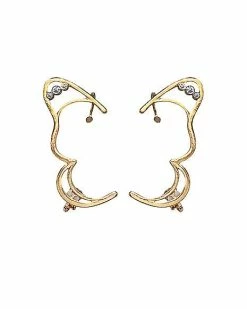 Promo 🌟 Goldtone Butterfly Wing Ear Cuffs ✔️