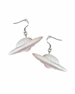 Best Sale ✨ Iridescent Spaceship Dangle Earrings - 18 Gauge 💯