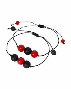 Hot Sale 🔥 Black and Red Long Distance Bead Bracelets 🌟