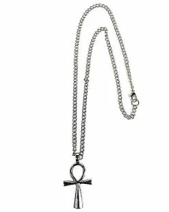 Hot Sale ๐ Silvertone Ankh Pendant Necklace ๐ฏ 5 Hot Sale ๐ Silvertone Ankh Pendant Necklace ๐ฏ -Sun & Moon-shop 03818218 b