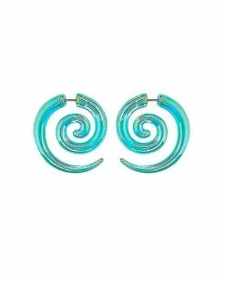 Best reviews of ✨ Iridescent Teal Fake Spiral Tapers - 18 Gauge 💯