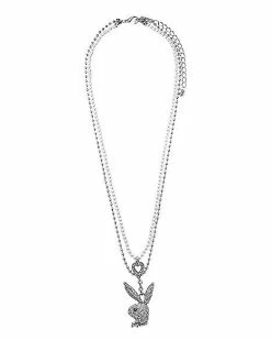 Buy ⌛ Spiked Playboy Chain Choker Necklace 👏