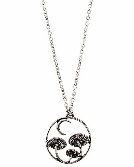 New π Crescent Moon Mushroom Chain Necklace π 4 New π Crescent Moon Mushroom Chain Necklace π - Image 2