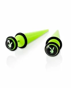Coupon 🛒 Green Playboy Bunny Fake Tapers 🔥