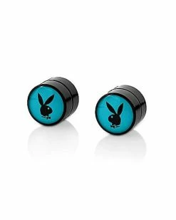 Outlet 😀 Fake Magnetic Blue Playboy Plugs 💯