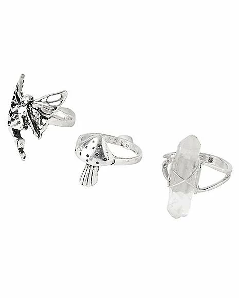 Deals ๐ Multi-Pack Fairy Cystral Rings - 5 Pack ๐ฅฐ 5 Deals ๐ Multi-Pack Fairy Cystral Rings - 5 Pack ๐ฅฐ - Image 3