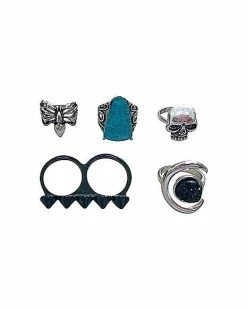 Best reviews of 🛒 Multi-Pack Spider Skull Rings - 5 Pack 🎉