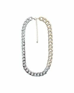 Best Sale ❤️ Two-Tone Thick Chain Necklace 💯