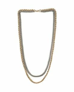Best deal 🌟 Two-Tone Layered Necklace 👍
