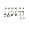 Budget ✔️ Multi-Pack Handcuff Smiley Earrings - 6 Pair 🛒 -Sun & Moon-shop 03872017