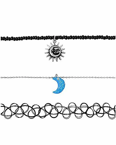 Promo ๐ Multi-Pack Sun and Moon Choker Necklaces - 3 Pack ๐ 4 Promo ๐ Multi-Pack Sun and Moon Choker Necklaces - 3 Pack ๐ - Image 2