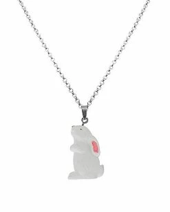 Best Sale 🎁 White Rabbit Chain Necklace 💯