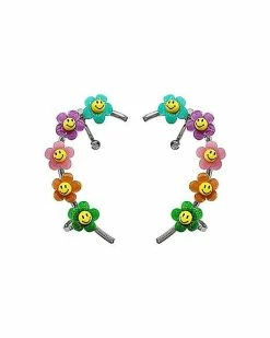 Promo 😍 Happy Flower Ear Cuffs ⭐