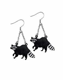 Best Sale ✨ Raccoon Dangle Earrings - 18 Gauge 😍