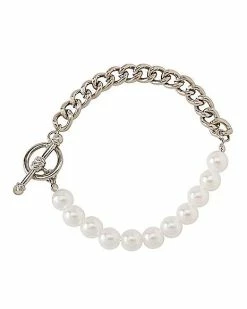 Budget 🎉 Pearl and Chain Bracelet 🛒