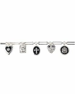 Promo ⭐ Five Charm Choker Necklace 😉