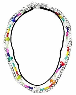 Cheapest ✔️ Mushroom Beads Choker Necklace ✨
