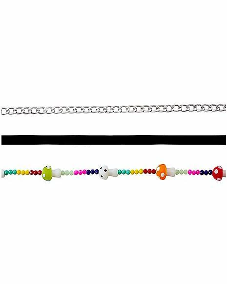 Cheapest ✔️ Mushroom Beads Choker Necklace ✨ - Image 2