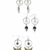 Cheap ๐ Multi-Pack Dice Flame and Butterfly Dangle Earrings - 3 Pairs ๐ 1 Cheap ๐ Multi-Pack Dice Flame and Butterfly Dangle Earrings - 3 Pairs ๐ -Sun & Moon-shop 03875184 a