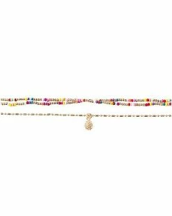 Flash Sale 🛒 Multi-Pack Beaded Chain Anklets - 3 Pack 😉