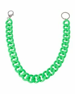 Flash Sale ✨ Green Acrylic Curb Chain Necklace ⌛