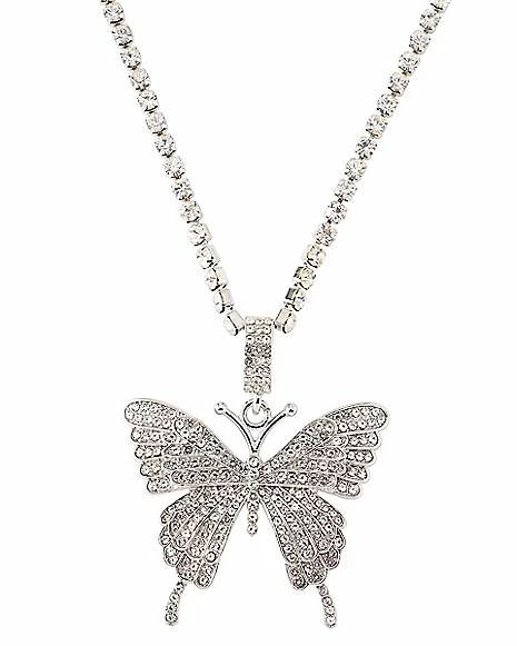 Buy 𧨠Butterfly Charm Chain Necklace β 3 Buy 𧨠Butterfly Charm Chain Necklace β