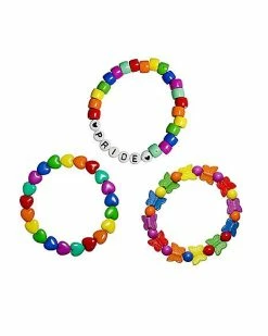 Hot Sale 🔥 Multi-Pack Rainbow Pride Beaded Bracelets - 3 Pack 🧨