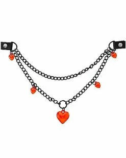 Flash Sale 🥰 Heart Double Chain Choker Necklace 👏