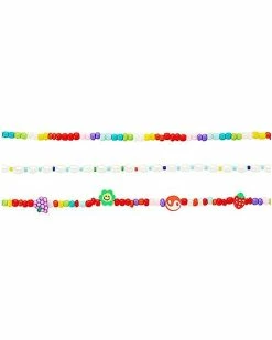 Cheap 🔔 Multi-Pack Multi-Color Charm Choker Necklaces - 3 Pack 🛒