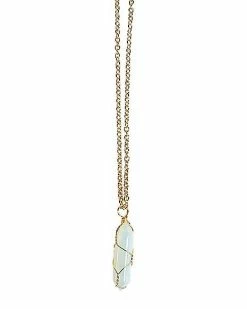 Budget 🔥 Moonstone Semi-Precious Stone Necklace 😍