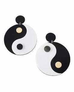 New 🔥 Yin and Yang Dangle Earrings 🎉