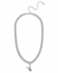 Flash Sale ✨ Multi-Pack Studded Heart and Curb Chain Playboy Bunny Choker Necklaces - 3 Pack 🎉