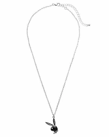 Budget ๐ฅฐ CZ Silvertone and Black Bunny Head Chain Necklace ๐คฉ 4 Budget ๐ฅฐ CZ Silvertone and Black Bunny Head Chain Necklace ๐คฉ - Image 2