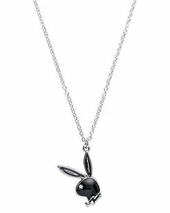 Budget ๐ฅฐ CZ Silvertone and Black Bunny Head Chain Necklace ๐คฉ 7 Budget ๐ฅฐ CZ Silvertone and Black Bunny Head Chain Necklace ๐คฉ -Sun & Moon-shop 03934007 c