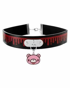 Deals 👍 Gloomy Bear Drip Choker Necklace 🎁