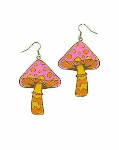 Best Sale 💯 70s Mushroom Dangle Earrings 👏