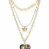 Best Sale ๐ Multi-Pack Flower Heart and Butterfly Chain Necklaces - 3 Pack โค๏ธ 2 Best Sale ๐ Multi-Pack Flower Heart and Butterfly Chain Necklaces - 3 Pack โค๏ธ -Sun & Moon-shop 03942349 a