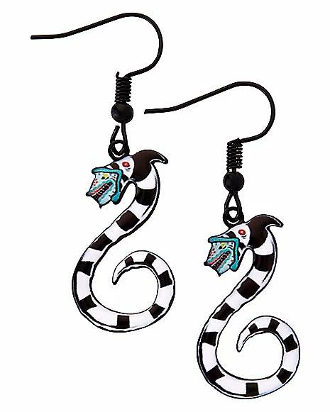 Hot Sale ๐ Multi-Pack Sandworm and Lydia Deetz Earrings 4 Pair - Beetlejuice ๐ 4 Hot Sale ๐ Multi-Pack Sandworm and Lydia Deetz Earrings 4 Pair - Beetlejuice ๐ - Image 2