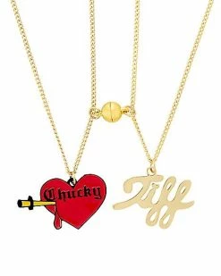 Brand new ❤️ Multi-Pack Bride of Chucky Magnetic Bestie Necklaces - 2 Pack 🛒
