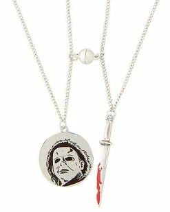 Budget 😉 Multi-Pack Michael Myers 🎃 Halloween Magnetic Bestie Necklaces - 2 Pack ✨