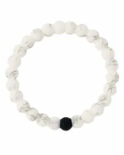 Flash Sale 😀 White Marble Silicone Bracelet - Lokai ⭐